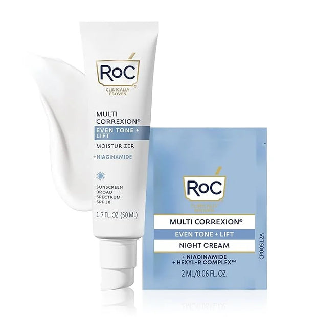 RoC Multi Correxion 5 in 1 Anti-Aging Daily Face Moisturizer with Broad Spectrum SPF 30 & Shea Butter, Skin Care Routine, ...