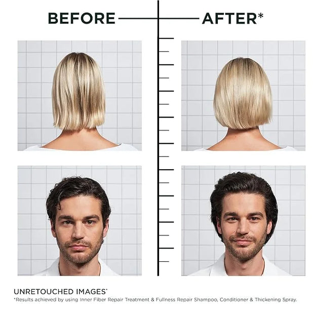 Garnier Fructis Hair Filler Fullness Repair Shampoo, Volumizing Shampoo with Polypeptides and Hair Repair Complex for Thin...
