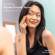 Peptide Complex Serum by Microderm GLO - Best Skin Toning, Facial Tightening, 100% PURE & NATURAL, Plump, Hydrate & Nouris...
