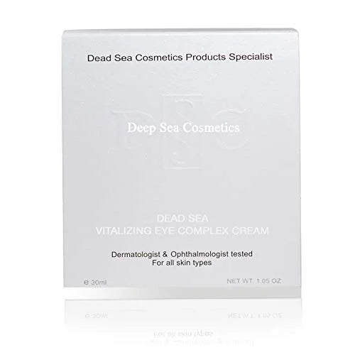 Deep Sea Cosmetics | Vitalizing Eye Complex Cream 1.05 Oz | Anti Aging Eye Cream with Dead Sea Minerals - Product Image