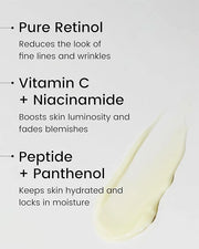 Korean Retinol Serum for Face (1fl oz) – Youth Rejuvenating Face Ampoule for Improving Fine Lines & Reducing Pigmentation,...