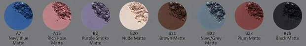 Black Matte Opaque Smokey Eye Onyx Midnight Zero Jet Black Pressed Powder Single Vegan Eyeshadow; Talc, Paraben & Cruelty ...