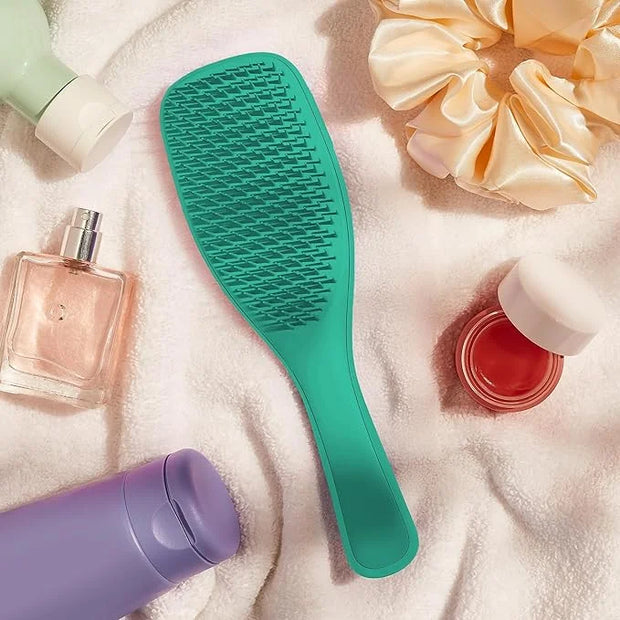 Tangle Teezer Ultimate Detangler Curly Hair Brush, Dry & Wet Hairbrush, Reduces Frizz & Breakage, for 3C to 4C Curly Hair ...
