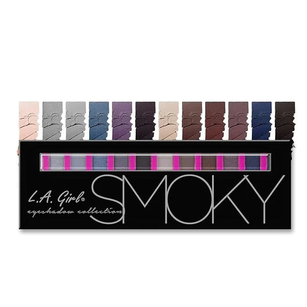 L.A. Girl Beauty Brick Eyeshadow Collection, Smoky GES332A (Pack of 2) - Product Image