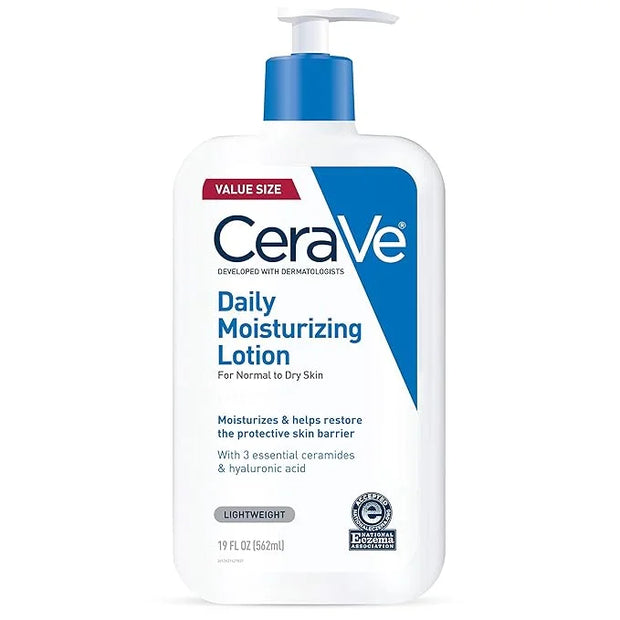 CeraVe Daily Moisturizing Lotion for Dry Skin, Body Lotion & Face Moisturizer with Hyaluronic Acid and Ceramides, Daily Mo...