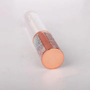 COSIDEA 15pcs Round Empty 5ml 0.17oz lip gloss tubes with wand and fish scale leather cap Lipgloss tube containers for lip...