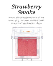 Glint Baked Blush (Strawberry Smoke, 0.08oz) - Long-Lasting, All-Day Face Blush Powder for a Natural Look. Korean Skin Car...