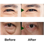 Abera Eye Roller Serum with Mint Essence for Men, Vitamin C and Peptides - Energizing Serum for Dark Circles and Puffiness...