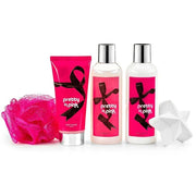 Freida & Joe Fragrance Bath & Body Collection Gift Box, Includes Shower Gel, Body Lotion, Body Scrub, Bath Bomb & Sponge (...