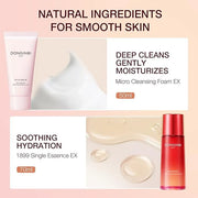 Donginbi Red Ginseng Essential Skin Care Set - Firming & Skin Barrier Repair Moisturizer, Hydrating Toner, Korean Red Gins...