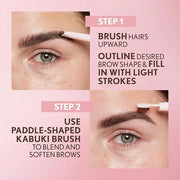 Covergirl Clean Fresh Brow Filler Pomade, 500 Medium Brown, Eyebrow Pencil, Ultra-Precise Tip, Creamy Formula, Highly Pigm...