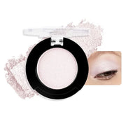 Monochrome Glitter Eyeshadow Makeup Palette,Highly Pigmented Champagne Gold Eyeshadow Palette,Shimmer Pressed Powder shado...