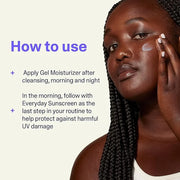 Curology Gel Face Moisturizer, Lightweight Daily Face Lotion for Oily, Dry or Sensitive Skin, with Hyaluronic Acid, Fragra...