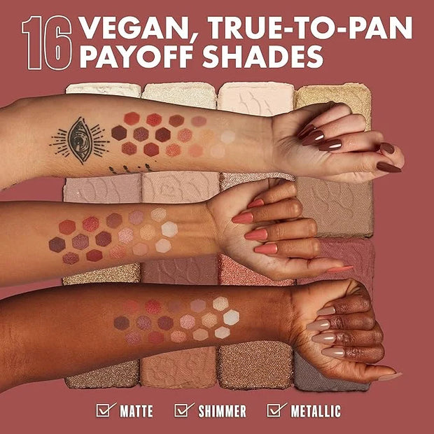 NYX PROFESSIONAL MAKEUP, Ultimate Shadow Palette, Eyeshadow Palette - Warm Neutrals - Product Image