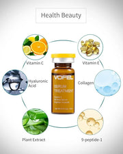 Vitamin C Serum for Face Hyaluronic Acid Serum Anti Aging Moisturizer 0.35 oz 4 Vials Facial Serums BB Glow Starter Kit (4...