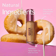 Queen Cosmetics Lip Plumper Gloss, 0.5 (Glazed