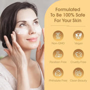 Under Eye Patches with Vitamin C & E - Dermatologist Tested Korean Eye Gel Patches for Puffy Eyes and Dark Circles - Hydra...