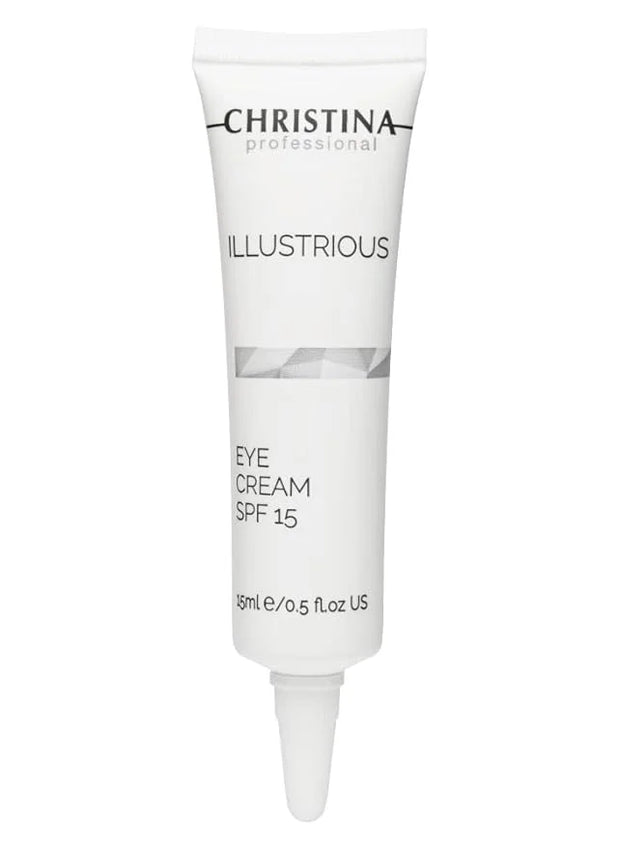 '-CHRISTINA- Illustrious Eye Cream with SPF 15 and Hyaluronic Acid | Peptide Cream with Vitamin E for Revitalizing, Nouris...