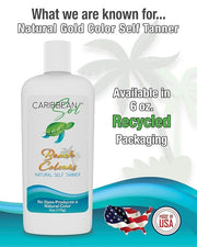 Caribbean Sol - Beach Colours Natural Self Tanning Lotion- Natural Eco-Friendly Sunless Tanner Skin Moisturizing Quick Sel...