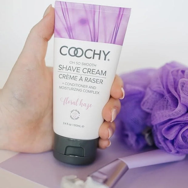 Coochy Intimate Shaving Cream | Shave Conditioner & Moisturizer for Face & Body | Ideal for Sensitive Skin Care, Anti-Bump...