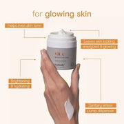 Baebody Made in USA Vitamin C Face Moisturizer - Brightening Vitamin C Cream Moisturizer with Jojoba Oil - Anti Aging and ...
