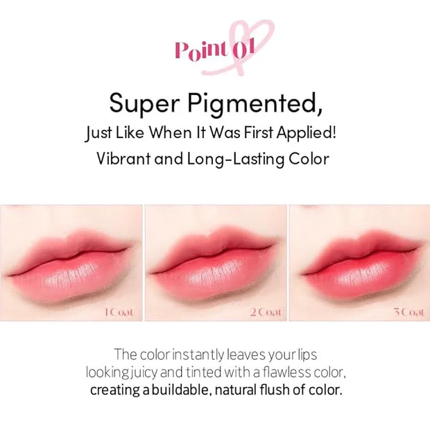 ETUDE Dear Darling Marker Tint #6 Grape Soda (5g) | Hydrating & Long Lasting Lip Stain | High Pigmented Lip Maker with Eas...