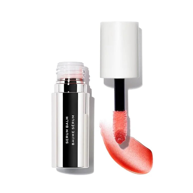 MAKE Beauty Serum Balm Hydrating Lip Oil. Vegan Moisturizing Lip Gloss with Plumping Effect. Lip Treatment Cream for Soft,...