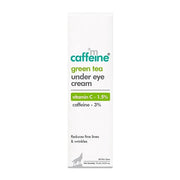 mCaffeine Green Tea and Vitamin C Under Eye Cream - Anti Aging Caffeine Eye Cream for Dark Circles, Puffiness, and Pigment...