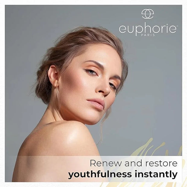 Euphorie Rapid Reduction Eye Serum - Advanced Formula - Anti Aging Serum Visibly Reduces Under-Eye Bags, Wrinkles, Fine Li...