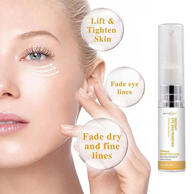 Instant Eyebag Remover Anti Aging Reduce Dark Circles, Puffiness, Under Eye Bags, Wrinkles & Fine Lines For Men & Women - ...