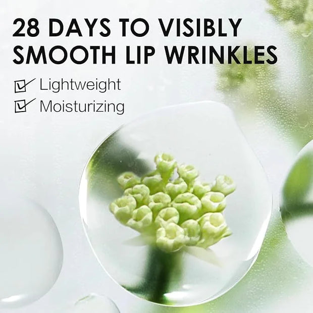 Hydrating Lip Gloss Serum, Moisturizing, Plunping, Shiny Lip Glow, Tinted Lip Care with Vitamin E, Crithmum Maritimum Esse...