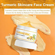 Turmeric Face Cream for Face - Natural Turmeric Moisturizer Cream for Soothing & Hydrating - Vitamin C Turmeric Anti Aging...