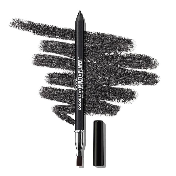 REVLON ColorStay Multiplayer Liquid-Glide Eye Pencil, Multi-Use Makeup With Blending Brush, Blends Then Sets, Creamy Textu...