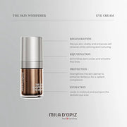 Mila d'Opiz The Skin Whisperer Eye Cream - Dark Circles Under Eye Treatment - Tightening and Toning Under Eye Cream - Eye ...