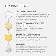 Hydropeptide Polypeptide Collagel+ Plus Face Mask, Line Lifting Hydrogel Peptide Facial Treatments, 4 Count - Product Image
