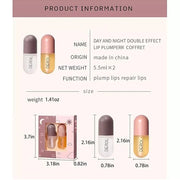 2 Pcs Lip Plumper, Natural Lip Night)