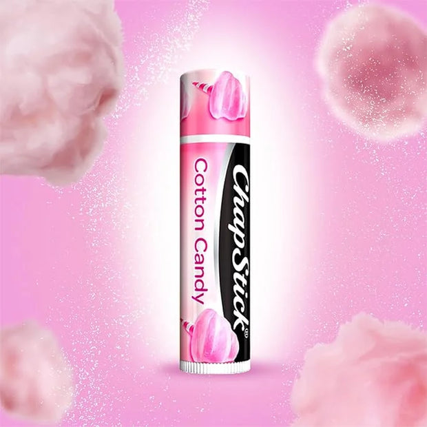 ChapStick Lip Moisturizer, Cotton Candy, 12-Pack – Limited Edition Bulk Lip Balm, Fun & Yummy, 0.15 Oz Ea - Product Image