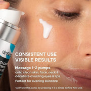 SimplyVital Moisturizer for Neck & Décolleté – With Collagen, Retinol, Peptides & Hyaluronic Acid – Anti-Aging Hydration –...