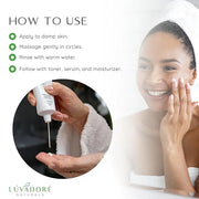 Microdermabrasion Facial Scrub – Skin Polishing Exfoliating Face Scrub – Gentle Face Exfoliator with Shea Butter, Vitamin ...