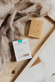 Little Seed Farm Organic Goat’s Milk Soap – 3 Pack of Rosemary Mint Exfoliating Body Bars – Natural, Handmade, Cruelty Fre...