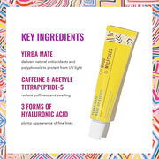 Good Molecules Yerba Mate Wake Up Eye Gel - Yerba Mate, Hyaluronic Acid and Caffeine to Hydrate, Minimize Puffiness and Sw...