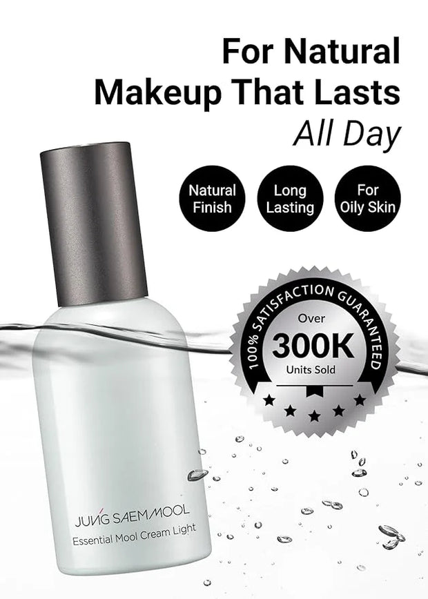 [JUNGSAEMMOOL OFFICIAL] Essential Mool Cream Light 1.7oz | Hydration Moisturizer | for Combination, Oily Skin - Product Image