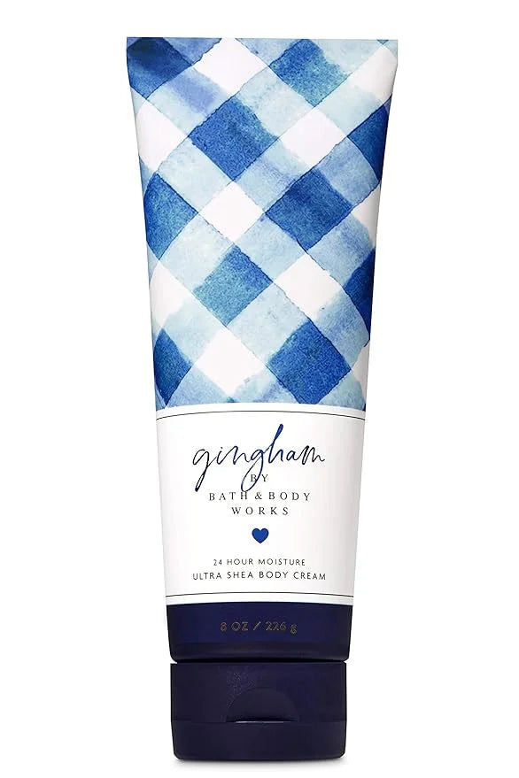 Bath and Body Works Gingham Ultra Shea Body Cream 8oz - Product Image