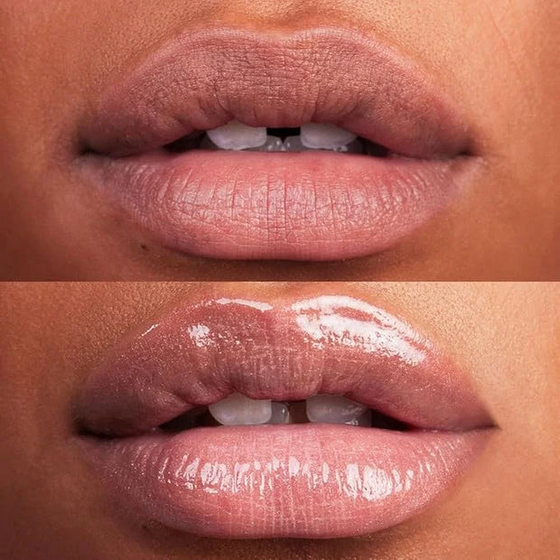 Kosas Wet Lip Oil Gloss - Hydrating Lip Plumping Treatment with Hyaluronic Acid & Peptides, Non-Sticky Finish (Unzipped) -...