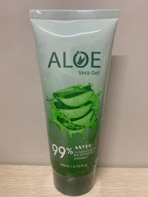 200x2 ML Aloe Vera Gel – 99% Organic Pure Aloe Vera Hydrating Face & Body Moisturizer, Natural Aloe Cream for Dry Skin, Su...