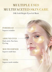 Senana MarinaUnder Eye Masks, Eye Lines And Moisturizing Eye Patches, Moisturizing, Nourishing, Improving Eye Bags, Dark E...