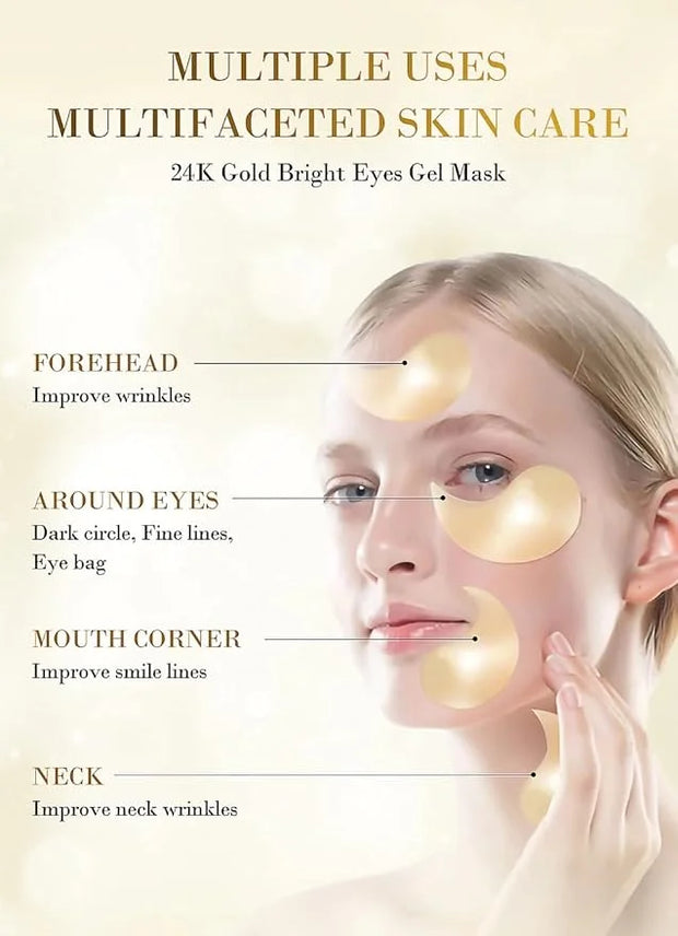 Senana MarinaUnder Eye Masks, Eye Lines And Moisturizing Eye Patches, Moisturizing, Nourishing, Improving Eye Bags, Dark E...