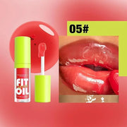 8 Colors Lip Oil Lip Glaze, Hydrating Lip Glow Oil Big Brush Head Shiny Moisturizing Lip Gloss, Long Lasting Non-sticky Fr...