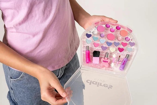 Claire's Club Pink Cupcake Makeup Case-
