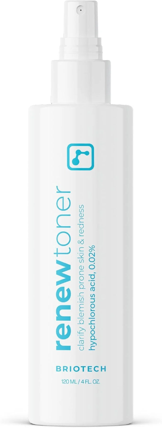 BRIOTECH Skin Renew Toner, Hypochlorous Acid Spray Topical Skin Spray for Face and Skin, Minimize Appearance of Blemishes,...